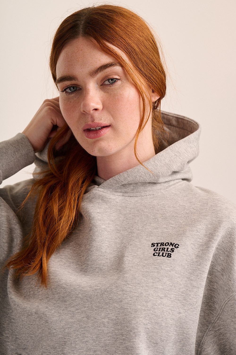 Strong Girls Club Hoodie - Grey