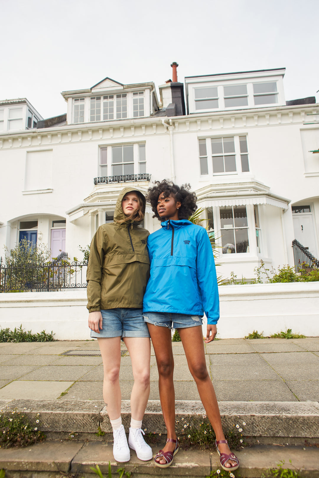 Strong Girls Club Popover Jacket - Blue