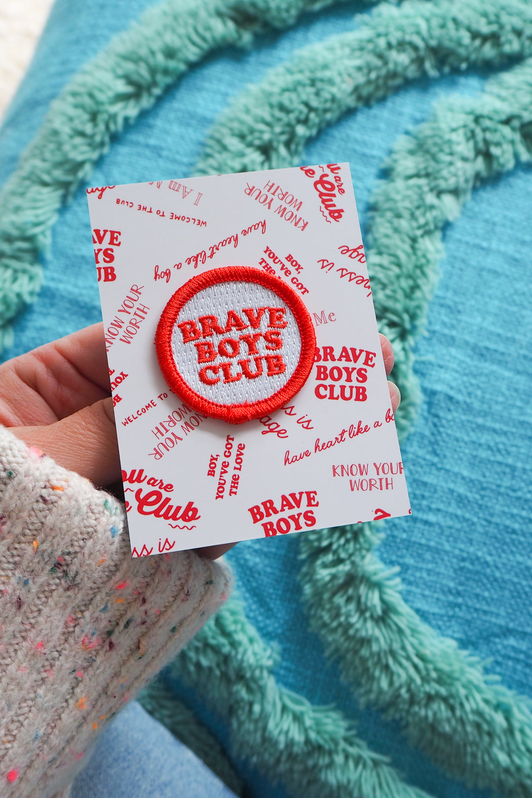 Brave Boys Club Patch