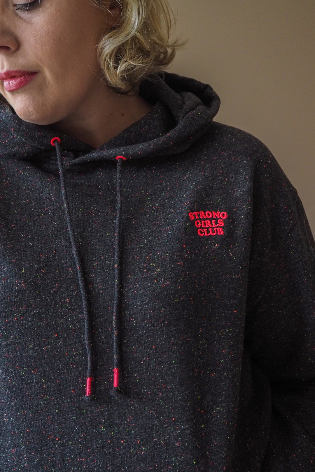 Winter Confetti Hoodie - Dark Galaxy