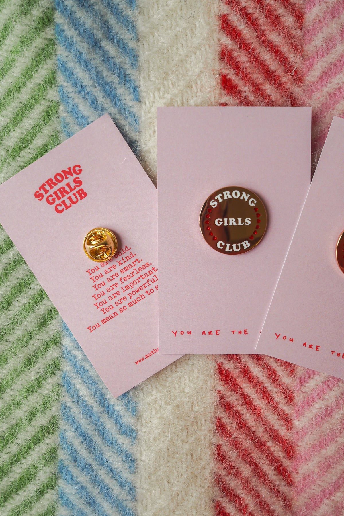 The Strong Girls Club Pin | Mutha.Hood