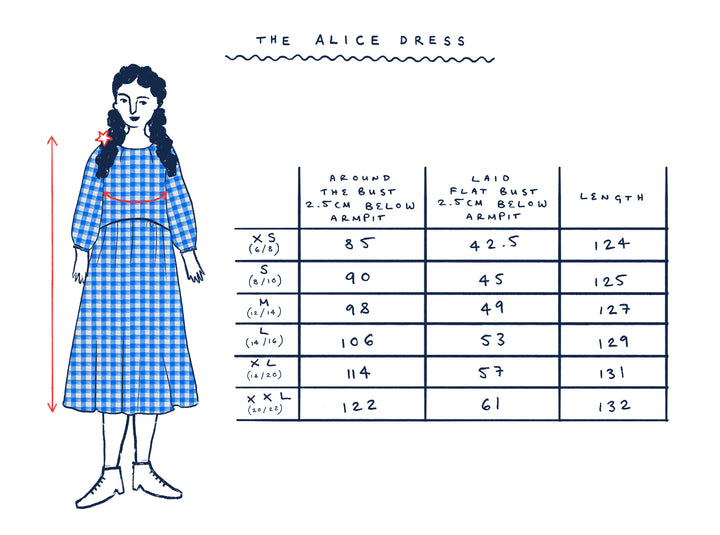 Alice Gingham Midi Dress