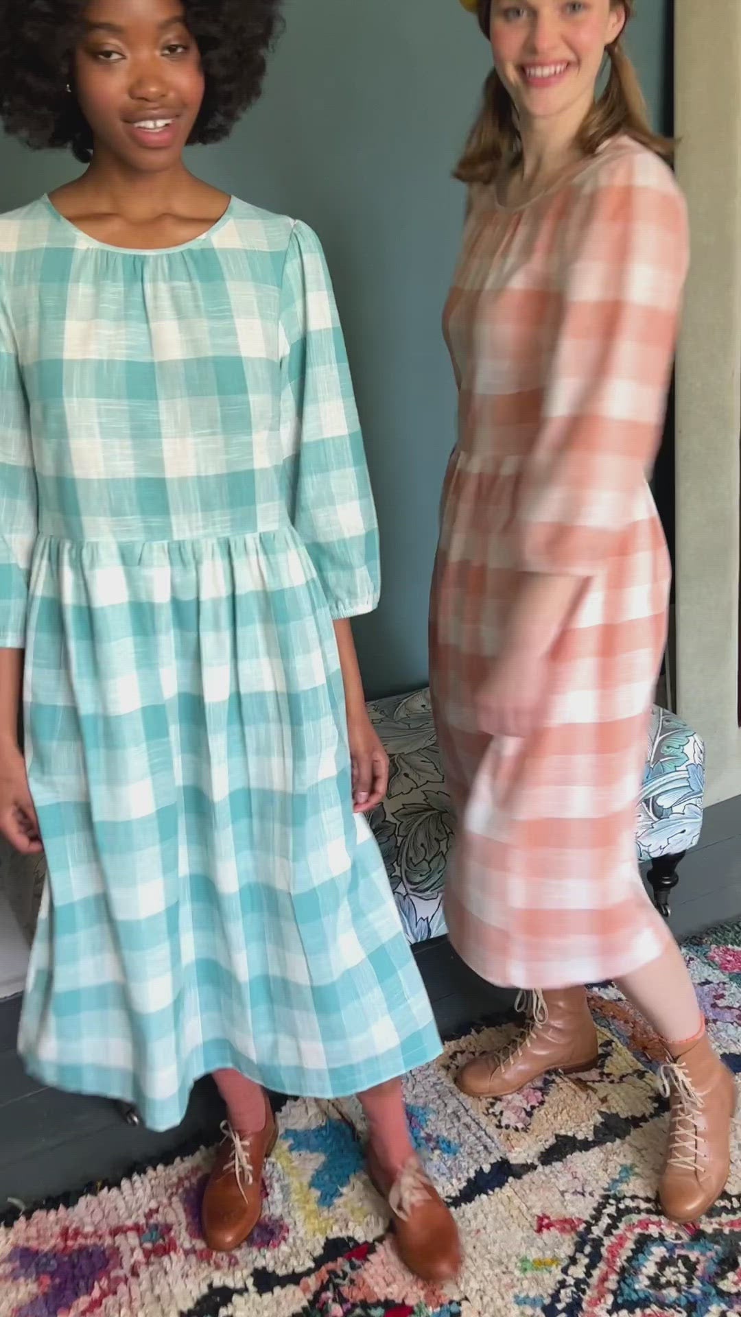 Picnic Dress - Blue