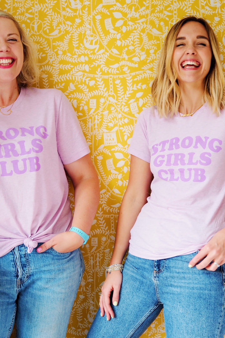 Strong Girls Club Lilac TShirt