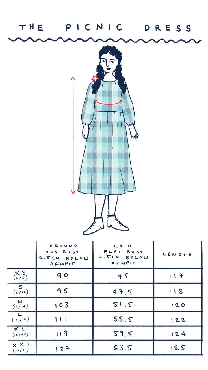 Picnic Dress - Blue