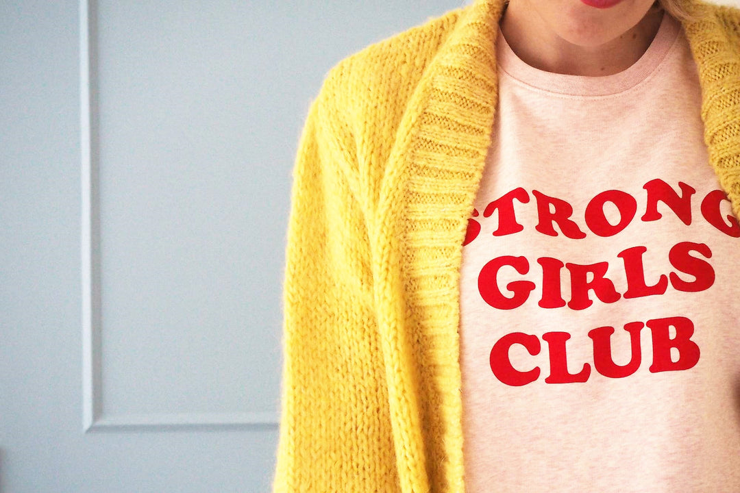 Strong Girls Club Pink Sweatshirt